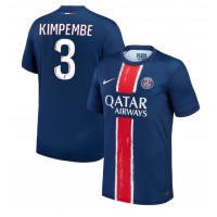 Paris Saint-Germain Presnel Kimpembe #3 Hjemmebanetrøje 2024-25 Kortærmet